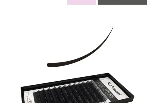 Kalentin Extensiones De Pestañas Clásicas Curva B 0,25 12mm